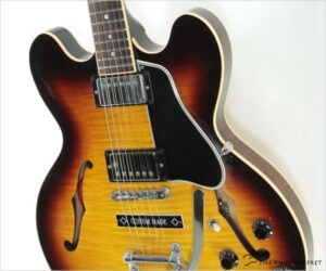 Gibson Memphis ES-335 Custom with Bigsby Sunburst, 2009