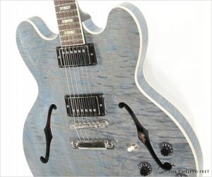 ❌SOLD❌  Gibson Memphis ES-335 Limited Edition Indigo Blue, 2015