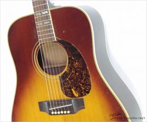 ❌SOLD❌ Gibson SJ Long Scale Square Shoulder Dreadnought Sunburst, 1968