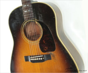 ❌SOLD❌  Gibson SJ Slope Shoulder Dreadnought Sunburst, 1946