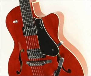 ❌SOLD❌  Godin 5th Ave Uptown TR Red GT with Bigsby, 2014