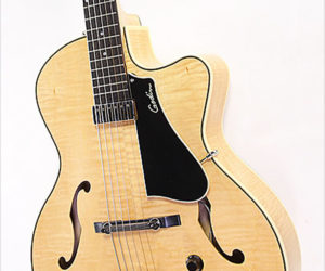 ❌ SOLD ❌  Godin 5th Avenue Jazz Archtop Electric Guitar Natural, 2013