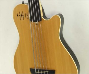 ❌SOLD❌  Godin A5 Fretless 5-String Bass Natural 2006