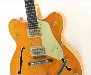 ❌SOLD❌ Gretsch 6120 Double Cutaway Thinline Electric, Orange 1962