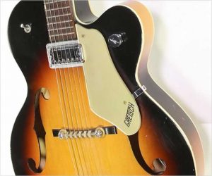 ❌SOLD❌ Gretsch Anniversary 6124 Archtop Electric Guitar Sunburst,  1963