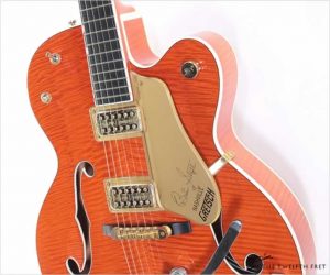 ❌SOLD❌ Gretsch Brian Setzer Signature 6120SSU Nashville, Orange Flame, 1997