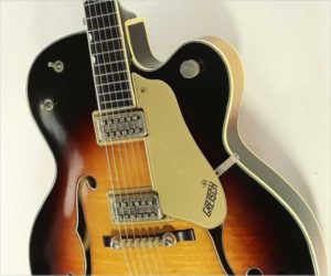 ❌SOLD❌ Gretsch Country Club 6195 Archtop Electric Sunburst, 1960