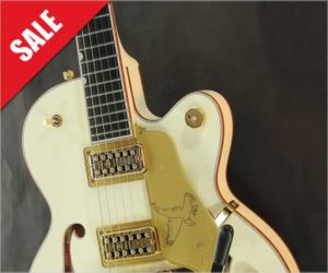 ❌SOLD❌Gretsch G6112TCB-WF Limited Edition Falcon Jr. White, 2016