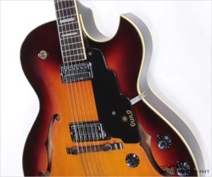 ❌SOLD❌ Guild Capri CE-100D Archtop Electric Sunburst, 1965