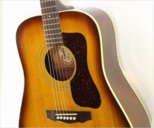 ❌SOLD❌ Guild D40SB Steel String Dreadnought Guitar Sunburst, 1975