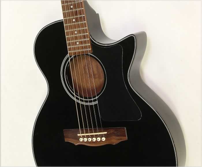 Guild Songbird Thin Body Acoustic Electric Black, 1990