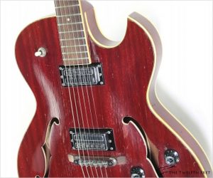⚌Reduced‼  Guild Starfire III Thinline Cherry Red, 1964