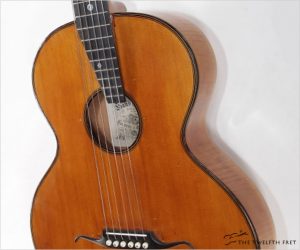 Hans Raab Munich Style Guitar Maple, 1916  ✓