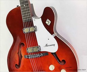 ❌SOLD❌ Harmony Rocket H54 Thinline Archtop Electric Sunburst 1965