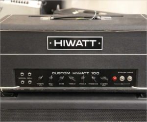 ❌SOLD❌  Hiwatt DR-103 100w Tube Amplifier Head, 1974