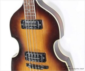 ❌SOLD❌   Hofner 500/1 Violin "Beatle" Bass Sunburst, 1968