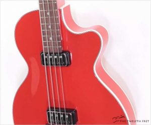 ⚌Reduced‼  Hofner Gold Label Club Bass NOS Red, 2015