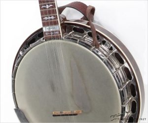 SOLD !!  Huber Roanoke Truetone 5-String Banjo Black Walnut, 2005