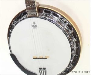 NO LONGER AVAILABLE!!! Huber VRB4 Truetone Walnut 5 String Banjo, 2014