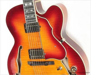 ❌SOLD❌   Ibanez AF155 Artstar Archtop Electric Aged Whiskey Burst, 2013