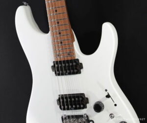 NO LONGER AVAILABLE!! Ibanez AZ2402 Prestige Pearl White Flat, 2022