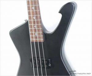 No Longer Available Ibanez SDB1 Iceman 'Sharlee D'Angelo' Bass Flat Black, 2008