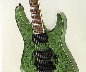 ❌SOLD❌ Jackson SL3MG Neck-Through Electric Green Swirl, 2011