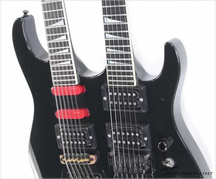 Jeff Healey s Jackson Siamese Doubleneck Black 1988 The