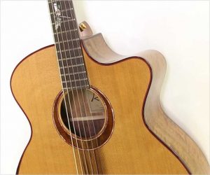 ❌SOLD❌ Karol Baritone Cutaway Acoustic Guitar Cedar and Walnut, 2013