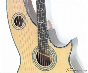 SOLD Karol Belair Harp Guitar Natural, 2021