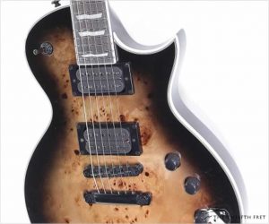 LTD EC1000 Single Cut Black Natural Burst