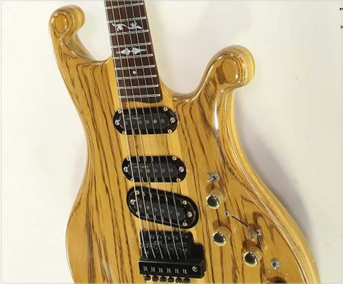 Lado Falcon Custom Electric Zebrawood, 1983 | www.12fret.com