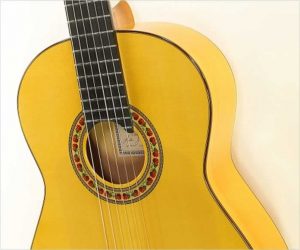 ❌SOLD❌  Lester DeVoe Flamenco Blanca Guitar, 2000