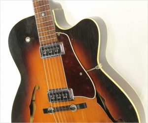 ❌SOLD❌  Levin 335 M2 Archtop Electric Sunburst, 1962