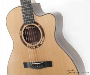 ❌SOLD❌  Lounsbury Concert Cutaway Steel String Guitar Natural, 2016