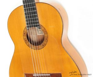Manuel Gaci Mayoral Flamenco Blanca Guitar Natural, c.1965 - The Twelfth Fret