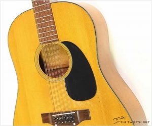 Martin D12 20 12 String Guitar Natural, 1968 - The Twelfth Fret