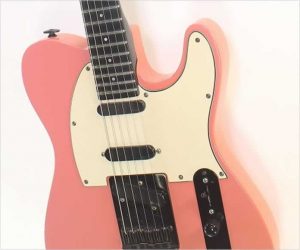 ❌SOLD❌  Modulus Graphite T Style Guitar Coral Pink, 1987