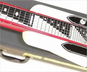 ❌SOLD❌ National Dynamic Lap Steel Red and White, 1962