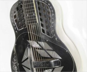 ❌SOLD❌  National Style 2-5 Tricone Squareneck Resophonic Guitar, Nickel, 1929