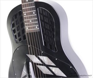 SOLD National Tricone Style 1 12-Fret Neck Black, 2000