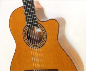 ❌SOLD❌ Ramirez 4CWE Cutaway Classical with Pickup, Cedar and Rosewood, 2003