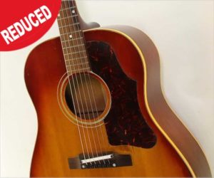 ❌SOLD❌ Gibson J-45 Slope Shoulder Dreadnought Guitar Sunburst, 1962