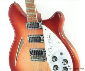 SOLD!! Rickenbacker 370/12RM Roger McGuinn Limited Edition FireGlo, 1988