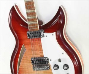 ❌SOLD❌  Rickenbacker Model 381-12 V69 12 String Thinline Electric FireGlo, 1998