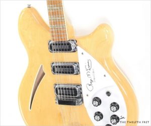 ❌SOLD❌  Rickenbacker Roger McGuinn Limited Edition 370/12 Mapleglo, 1989