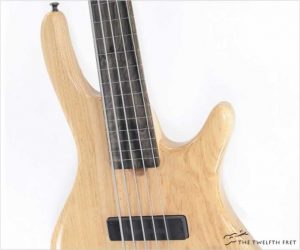 ❌SOLD❌  Roscoe Century Standard 5 String Fretless Bass Natural, 2014