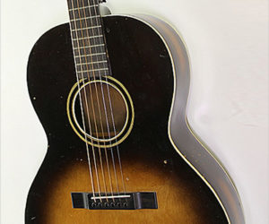 ❌ SOLD ❌ SS Stewart Sunburst Steel String Acoustic Guitar, 1930s