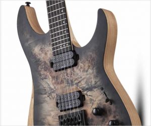 Schecter R Reaper-6 in Satin Charcoal Burst