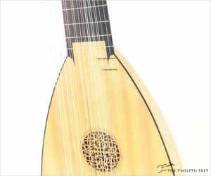 ❌SOLD❌ Schreiner Swan Neck Baroque 13-Course Theorbo Lute, 1996